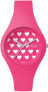 Фото #1 товара Ice-Watch - ICE love Pink Heart - Women's wristwatch with silicon strap - 001479 (Small)