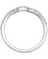 ფოტო #9 პროდუქტის Diamond Halo Bridal Set (1/2 ct. t.w.) in 10k White Gold