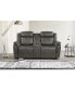 White Label Lola 74" Double Reclining Loveseat