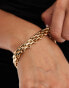 Фото #2 товара Kaiia oval chunky bangle in gold