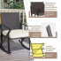 Фото #8 товара Набор садовой мебели COSTWAY 3TLG. Gartenmöbel-Set из PE-Rattan