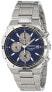 Фото #1 товара Seiko Men's SNA695 Alarm Chronograph Silver-Tone Watch