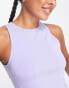 Nike Yoga Luxe Dri-FIT tank in lilac