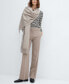 Фото #6 товара Women's Wide Leg Marbled Pants