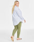 Фото #4 товара Women's Cotton Tunic Shirt, Created for Macy's