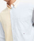 Фото #3 товара Men's Regular-Fit Colorblocked Oxford Shirt