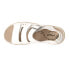Фото #8 товара Propet Breezy Walker Sling Back Strappy Womens White Casual Sandals WSO063L-105