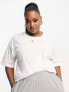 Фото #4 товара ASOS DESIGN Curve 2 pack oversized t-shirt in black & white