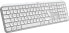 Фото #3 товара Logitech MX Keys S - Full-size (100%) - RF Wireless + Bluetooth - Scissor key switch - QWERTZ - LED - Aluminium - White