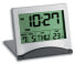 TFA 98.1054 - Digital alarm clock - Grey - Silver - 12/24h - F - °C - Any gender - LCD