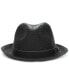 Dorfman Pacific Men's Braided Fedora Hat