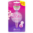 Disposable razor for women My Intuition Comfort Cherry Blossom 3 + 1 pc