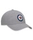 Men's Gray Winnipeg Jets Extra Time Adjustable Hat - фото #2