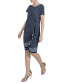 Women's Border-Print Sarong Dress