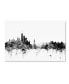 Фото #1 товара Michael Tompsett 'New York Skyline B&W' Canvas Art - 22" x 32"