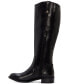 Фото #3 товара Fawne Wide-Calf Riding Leather Boots, Created for Macy's