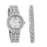 Фото #1 товара Citizen Eco-Drive Silhouette Stainless Steel Watch 2 PC Gift Set EW2341-63A