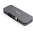Фото #7 товара StarTech.com HB30AM4AB хаб-разветвитель USB 3.2 Gen 1 (3.1 Gen 1) Type-A 5000 Мбит/с Черный, Серый
