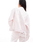 Фото #4 товара Levi's 90s twill trucker jacket in misted potpourri pink CO-ORD