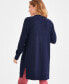 ფოტო #2 პროდუქტის Petite Open-Front Dropped-Shoulder Cardigan, Created for Macy's