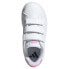 ADIDAS Advantage Base 2.0 trainers Ftwr White / Bliss Pink / Core Black, 28 - фото #7