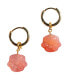 Bonbon — Jade stone charm earrings - фото #2