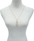 Gold-Tone and Silver-Tone Pendant Necklace