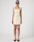 ფოტო #6 პროდუქტის Women's Structured Button-Front Skirt