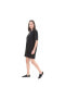 0a4ru2blk1-r Center Vee Tee Dress Kadın Elbise - Etek Siyah