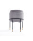 Фото #6 товара Flor Metal Upholstered Dining Chair