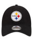 Фото #3 товара Men's Black Pittsburgh Steelers Distinct 9TWENTY Adjustable Hat