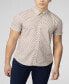 Фото #1 товара Men's Block Geo Print Short Sleeve Shirt