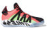Фото #2 товара adidas Dame 6 防滑耐磨轻便 高帮 篮球鞋 男款 黑红 国内版 / Баскетбольные кроссовки Adidas Dame 6 EF9875
