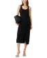 ფოტო #3 პროდუქტის Women's Zena Jersey Sleeveless Wrap Dress