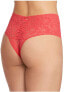 Фото #2 товара Hanky Panky 265252 Women Coral Rose Signature Lace Retro Thong Underwear Size OS