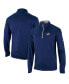 ფოტო #1 პროდუქტის Men's Navy Columbus Blue Jackets Wickham Hills Omni-Wick Quarter-Zip Jacket