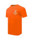 Фото #2 товара Men's Bugs Bunny Orange Looney Tunes Melted Skeleton T-Shirt