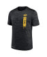 Men's Black Missouri Tigers 2024 Sideline Velocity Legend Performance T-Shirt