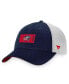 Фото #1 товара Men's Navy Columbus Blue Jackets Authentic Pro Rink Trucker Snapback Hat