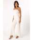 ფოტო #4 პროდუქტის Women's Louise Feather Trim Jumpsuit