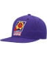 ფოტო #4 პროდუქტის Men's Purple Phoenix Suns Hardwood Classics MVP Team Ground 2.0 Fitted Hat