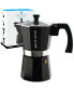 Milano Stovetop Espresso Maker Moka Pot 6 Espresso Cup Size 9.3 oz