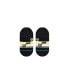 Men's and Women's Utah Jazz Stripe No Show Socks