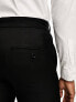 Jack & Jones suit trousers in slim fit black