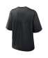 ფოტო #2 პროდუქტის Women's Black Texas Longhorns Boxy Legacy Established T-Shirt