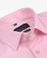 Фото #2 товара Men's Solid Slim Fit Wrinkle Free Stretch Long Sleeve Button Down Shirt