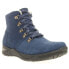 Propet Demi Snow Womens Blue Casual Boots WFA016SIN