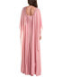 Фото #2 товара Teri Jon By Rickie Freeman Chiffon Capelet Gown Women's