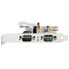 Фото #3 товара StarTech.com 2-Port PCI Express Serial Card - Dual Port PCIe to RS232 (DB9) Serial Card - 16C1050 UART - Standard or Low Profile Brackets - COM Retention - For Windows & Linux - PCIe - Serial - Full-height / Low-profile - PCI 2.0 - RS-232 - Yellow