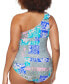 ფოტო #3 პროდუქტის Trendy Plus Size Marita One-Piece Swimsuit